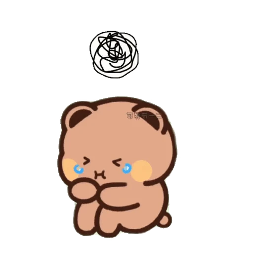 ☹ Стикер «Dudu and Bubu 2» для Telegram