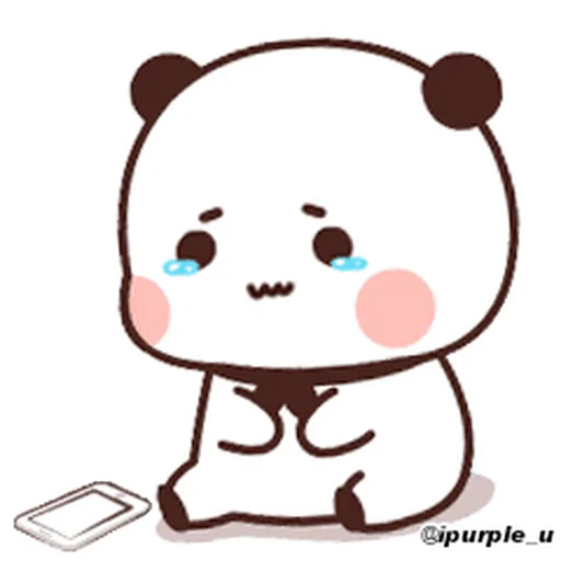 😭 Стикер «Dudu and Bubu 2» для Telegram