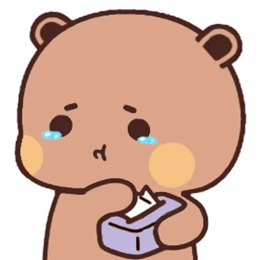 😢 Стикер «Dudu and Bubu 2» для Telegram