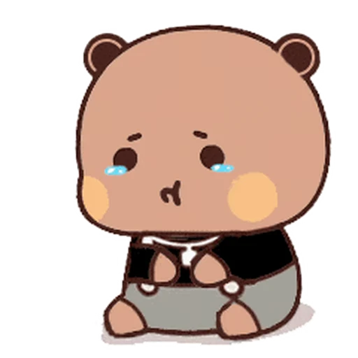 😭 Стикер «Dudu and Bubu 2» для Telegram