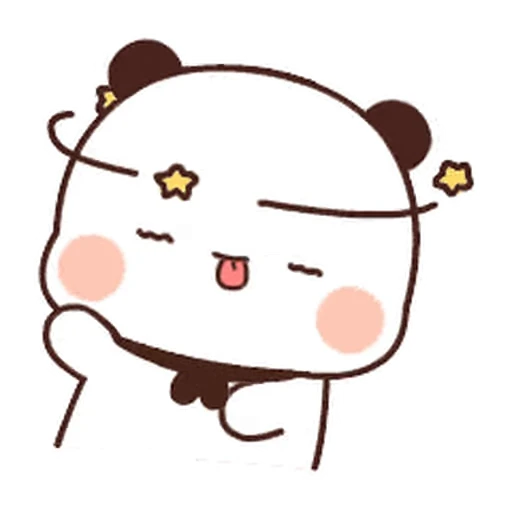 😵 Стикер «Dudu and Bubu 3» для Telegram