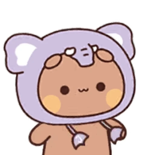🐘 Стикер «Dudu and Bubu 3» для Telegram