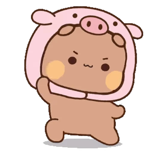 😄 Стикер «Dudu and Bubu 3» для Telegram