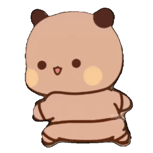 🍑 Стикер «Dudu and Bubu 3» для Telegram