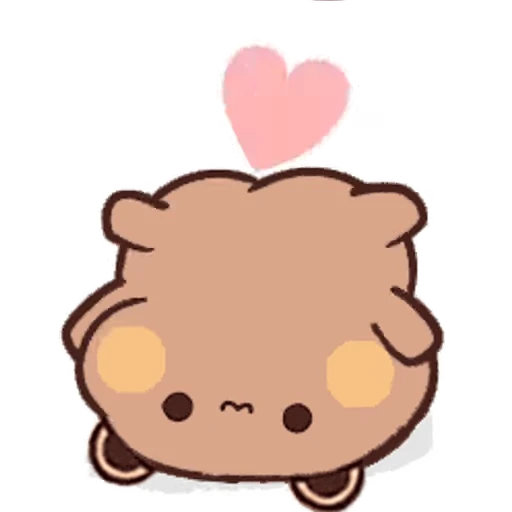 ❤ Стикер «Dudu and Bubu 3» для Telegram