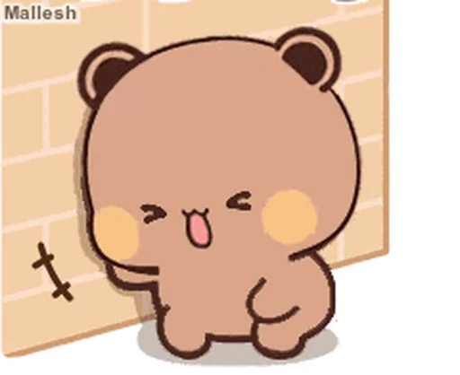 😅 Стикер «Dudu and Bubu 3» для Telegram
