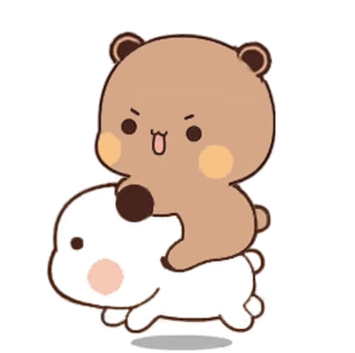 😄 Стикер «Dudu and Bubu 3» для Telegram