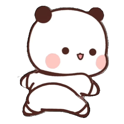 🍑 Стикер «Dudu and Bubu 3» для Telegram
