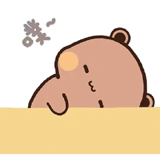 💨 Стикер «Dudu and Bubu 3» для Telegram