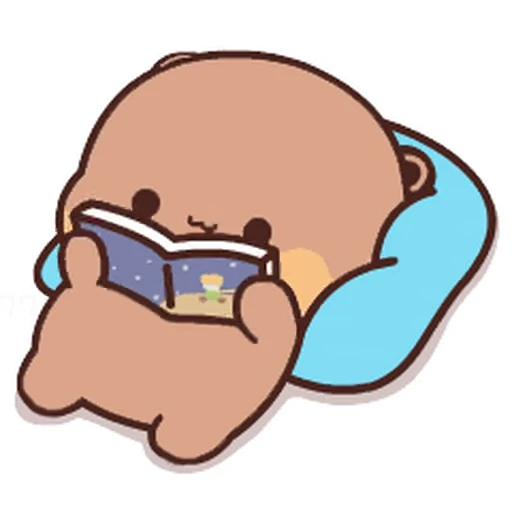 📖 Стикер «Dudu and Bubu 3» для Telegram