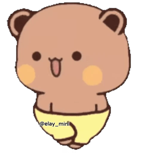 😊 Стикер «Dudu and Bubu 3» для Telegram