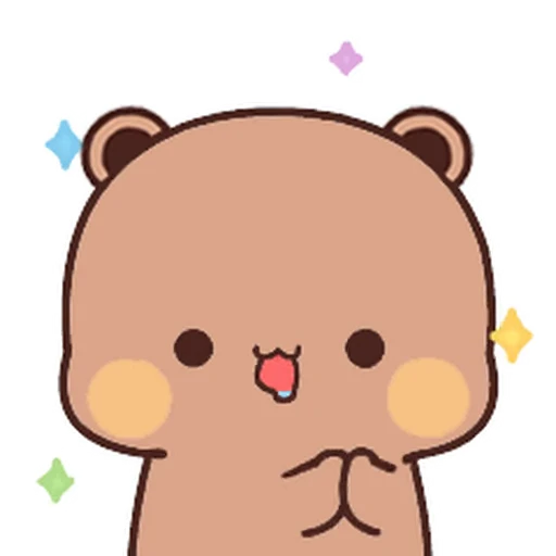 🤤 Стикер «Dudu and Bubu 5» для Telegram