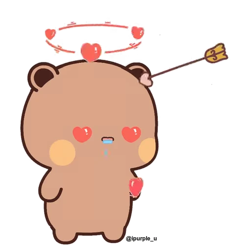 😍 Стикер «Dudu and Bubu 5» для Telegram