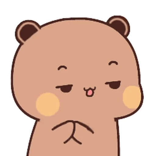 😊 Стикер «Dudu and Bubu 5» для Telegram