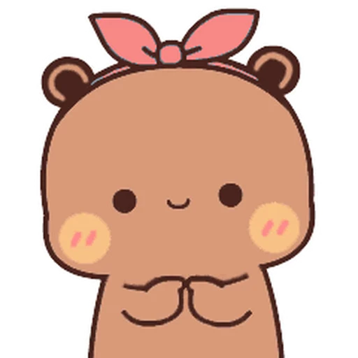 😊 Стикер «Dudu and Bubu 5» для Telegram