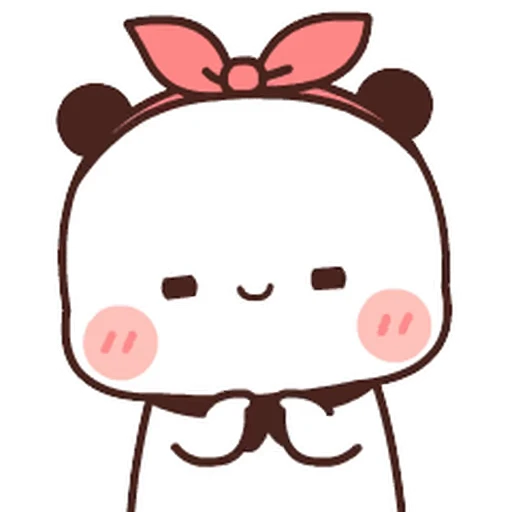 😊 Стикер «Dudu and Bubu 5» для Telegram
