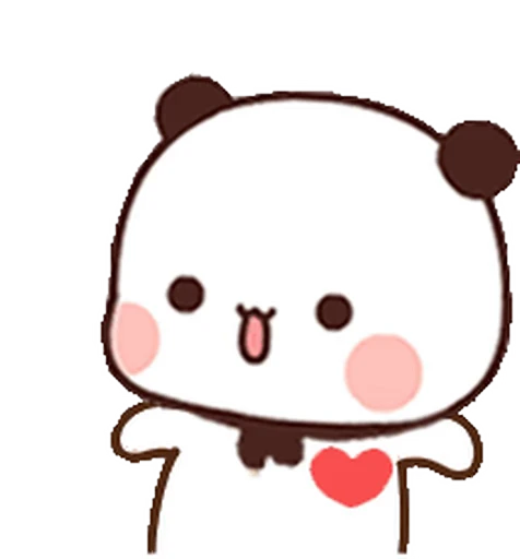 ❤️ Стикер «Dudu and Bubu 5» для Telegram