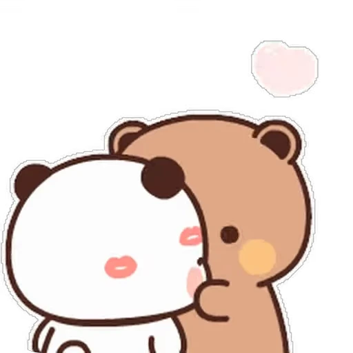 💋 Стикер «Dudu and Bubu 6» для Telegram