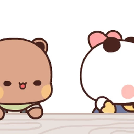 😘 Стикер «Dudu and Bubu 6» для Telegram