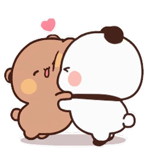 ❤ Стикер «Dudu and Bubu 6» для Telegram