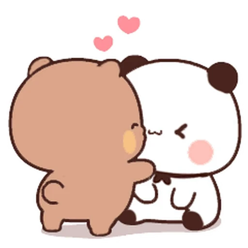 💋 Стикер «Dudu and Bubu 6» для Telegram