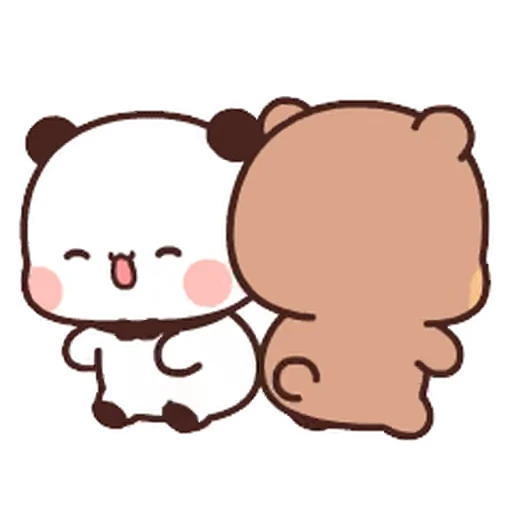 ❤ Стикер «Dudu and Bubu 6» для Telegram