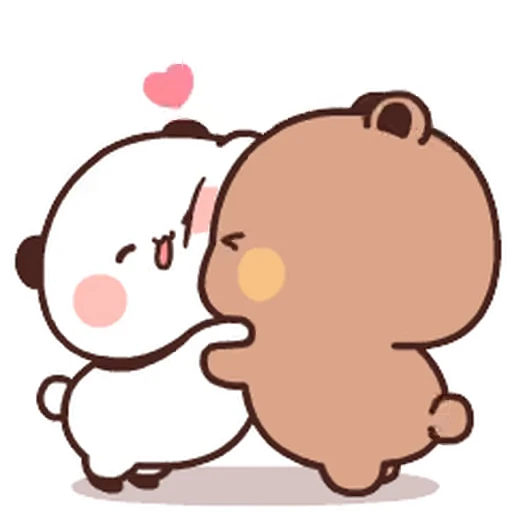 😍 Стикер «Dudu and Bubu 6» для Telegram