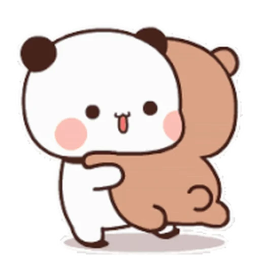 😊 Стикер «Dudu and Bubu 6» для Telegram