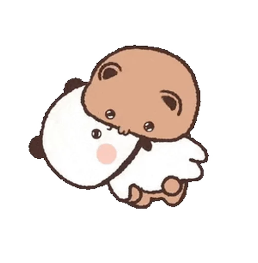 💋 Стикер «Dudu and Bubu 6» для Telegram