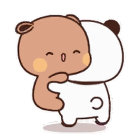 ☺ Стикер «Dudu and Bubu 6» для Telegram