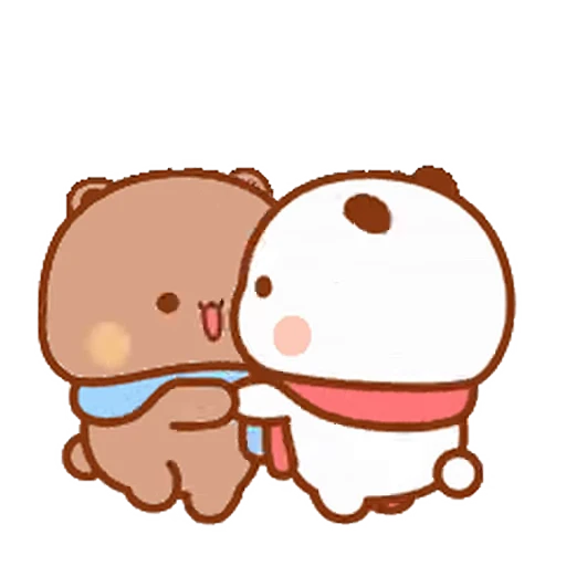 😊 Стикер «Dudu and Bubu 6» для Telegram