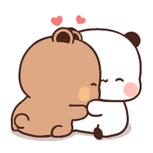 😊 Стикер «Dudu and Bubu 6» для Telegram