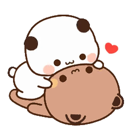 💋 Стикер «Dudu and Bubu 6» для Telegram