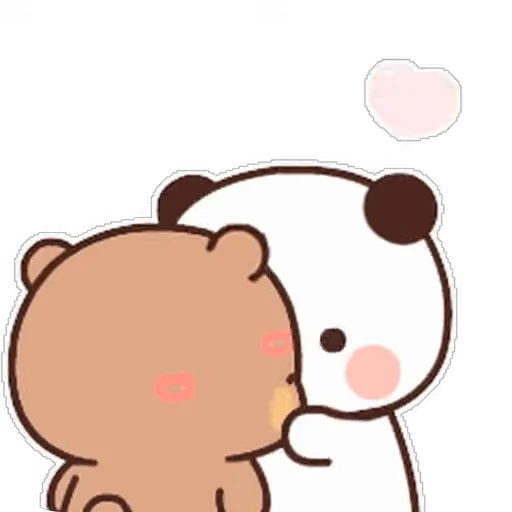 💋 Стикер «Dudu and Bubu 6» для Telegram