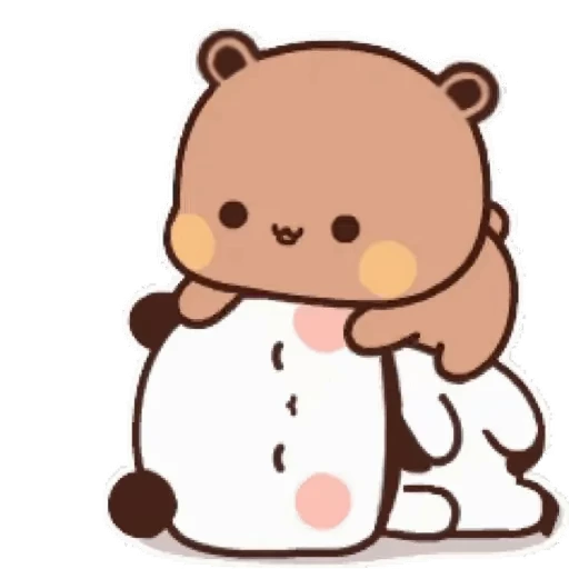 ❤️ Стикер «Dudu and Bubu 6» для Telegram