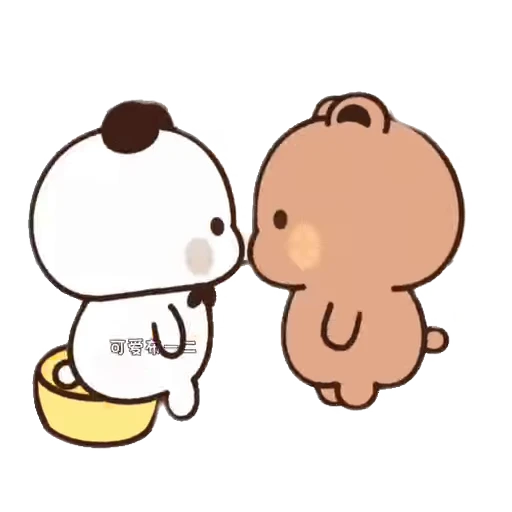 😘 Стикер «Dudu and Bubu 6» для Telegram
