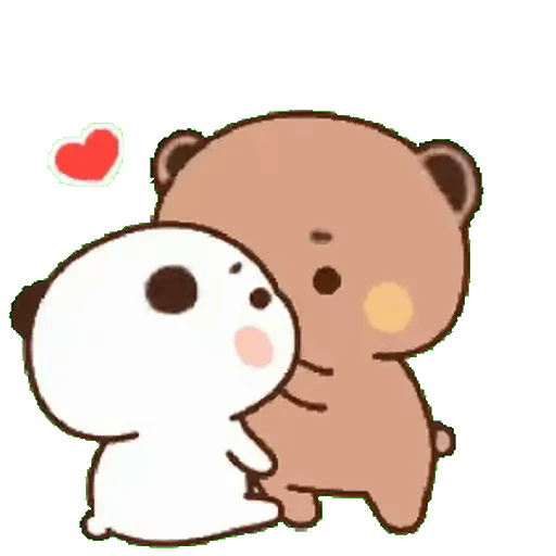 💋 Стикер «Dudu and Bubu 6» для Telegram