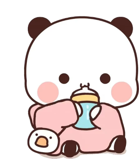 🍼 Стикер «Dudu and Bubu 8» для Telegram