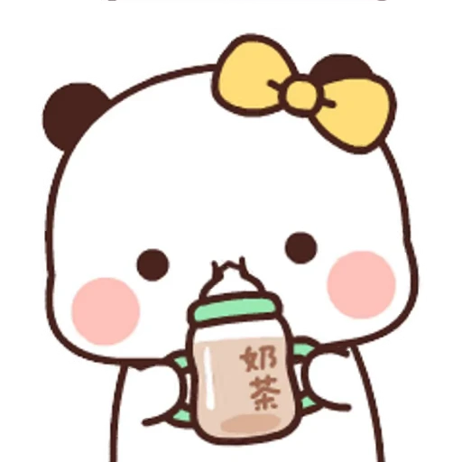 🍼 Стикер «Dudu and Bubu 8» для Telegram