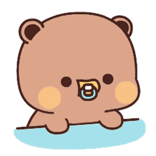 🍼 Стикер «Dudu and Bubu 8» для Telegram