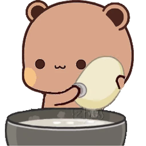 🥔 Стикер «Dudu and Bubu 8» для Telegram