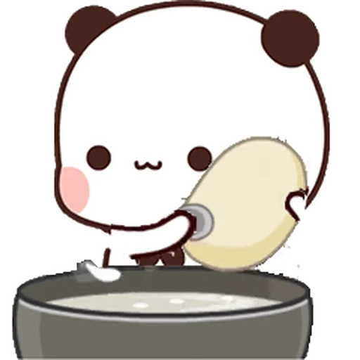 🥔 Стикер «Dudu and Bubu 8» для Telegram