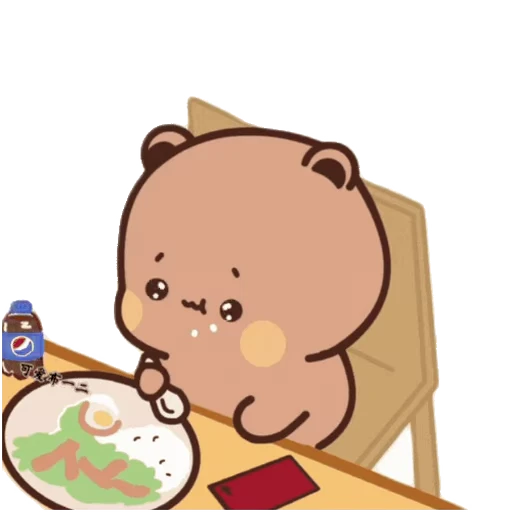 🥹 Стикер «Dudu and Bubu 8» для Telegram