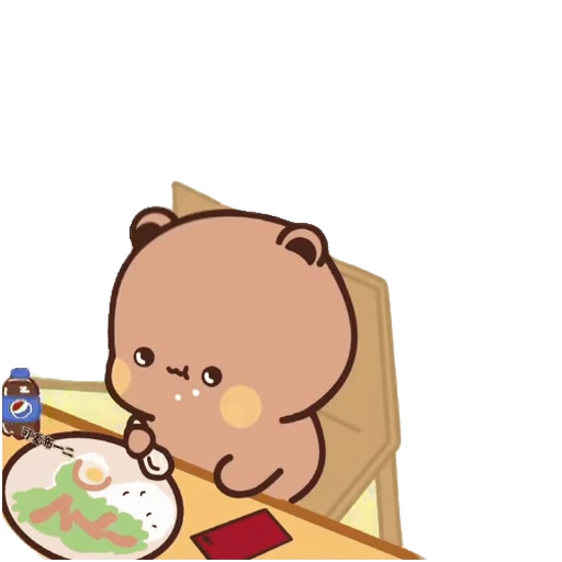 ☹ Стикер «Dudu and Bubu 8» для Telegram