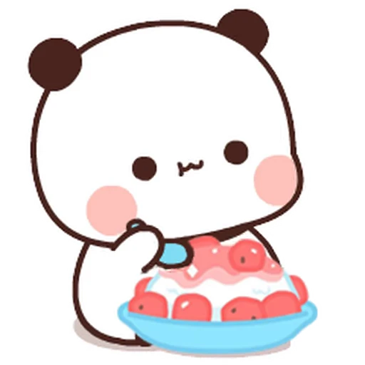 🍲 Стикер «Dudu and Bubu 8» для Telegram