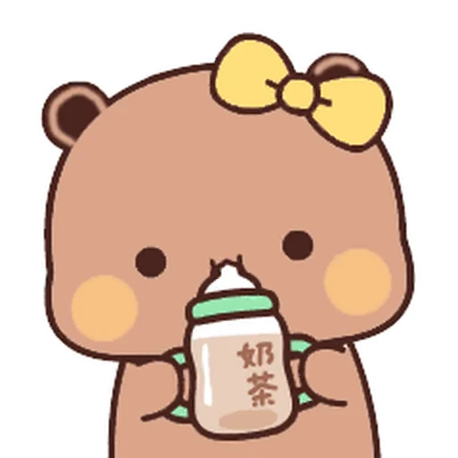 🍼 Стикер «Dudu and Bubu 8» для Telegram