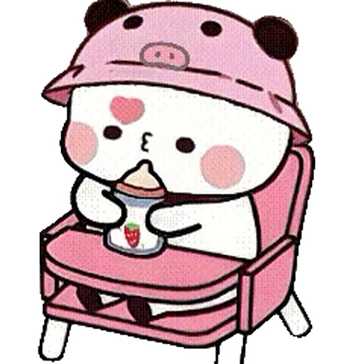 🍼 Стикер «Dudu and Bubu 8» для Telegram