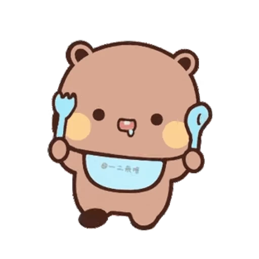 Стикерпак Dudu and Bubu 8 для Telegram