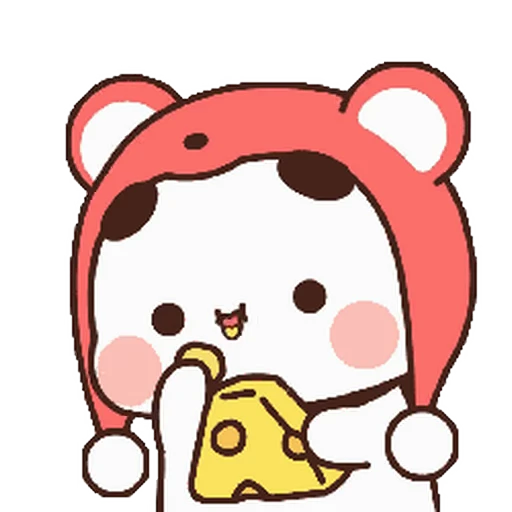🧀 Стикер «Dudu and Bubu 8» для Telegram