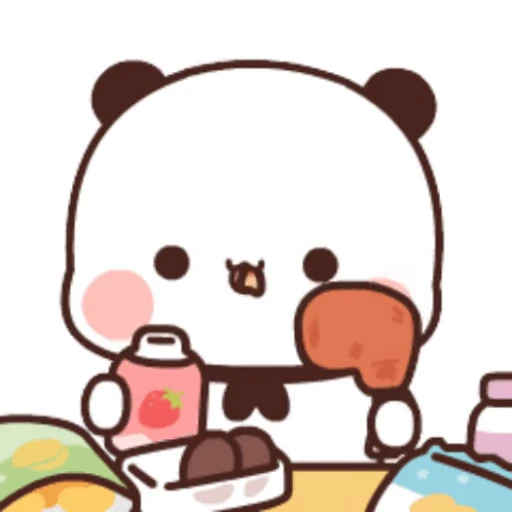 🍗 Стикер «Dudu and Bubu 8» для Telegram